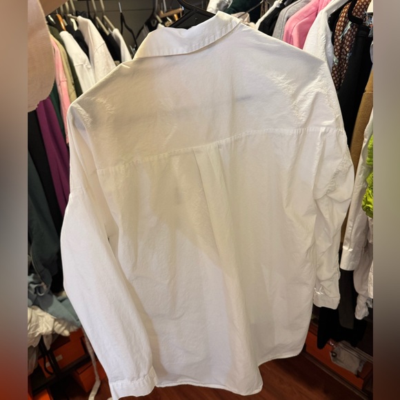 Zara White Shirt with fun patches - Picture 2 of 6